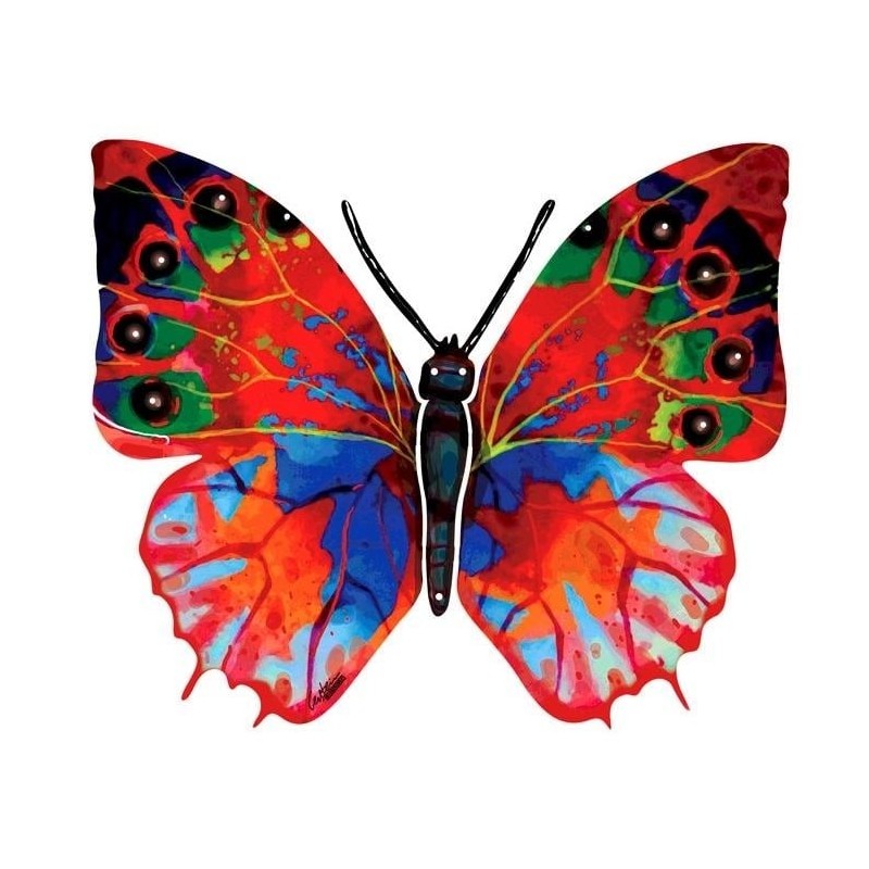David Gerstein Signed Wall Hanging - Butterfly - Hadar