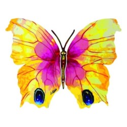 David Gerstein Signed Wall Hanging - Butterfly - Ruth