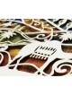 Go and Walk the Land Laser-Cut Paper Wall Hanging by David Fisher - Co