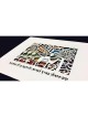 Go and Walk the Land Laser-Cut Paper Wall Hanging by David Fisher - Co