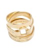 18K Gold-Plated Wrap Kabbalah Ring - 72 Names of God