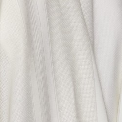 100% Wool Non-Slip Tallit Prayer Shawl White