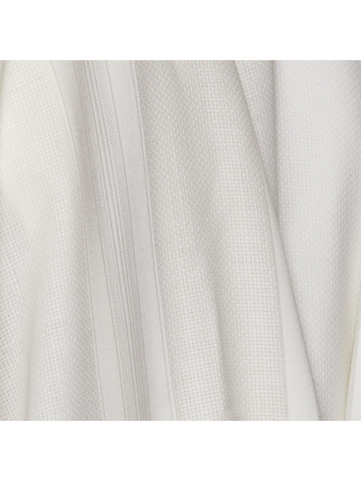 100% Wool Non-Slip Tallit Prayer Shawl White