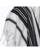 Chabad 100% Wool Non-Slip Tallit Prayer Shawl
