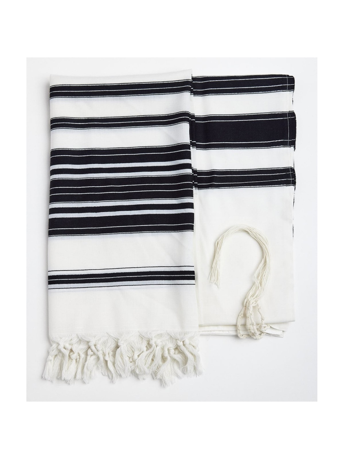 Chabad 100% Wool Non-Slip Tallit Prayer Shawl