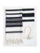 Chabad 100% Wool Non-Slip Tallit Prayer Shawl