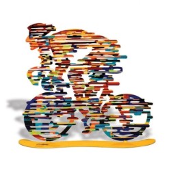 David Gerstein Signed Sculpture - Armstrong Bike
