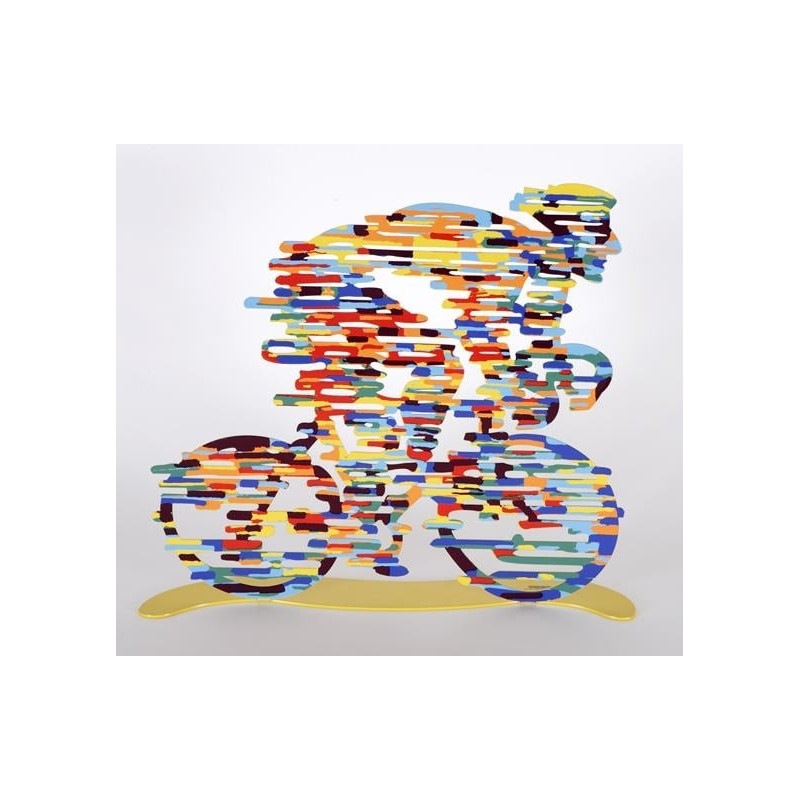 David Gerstein Signed Sculpture - Armstrong Bike