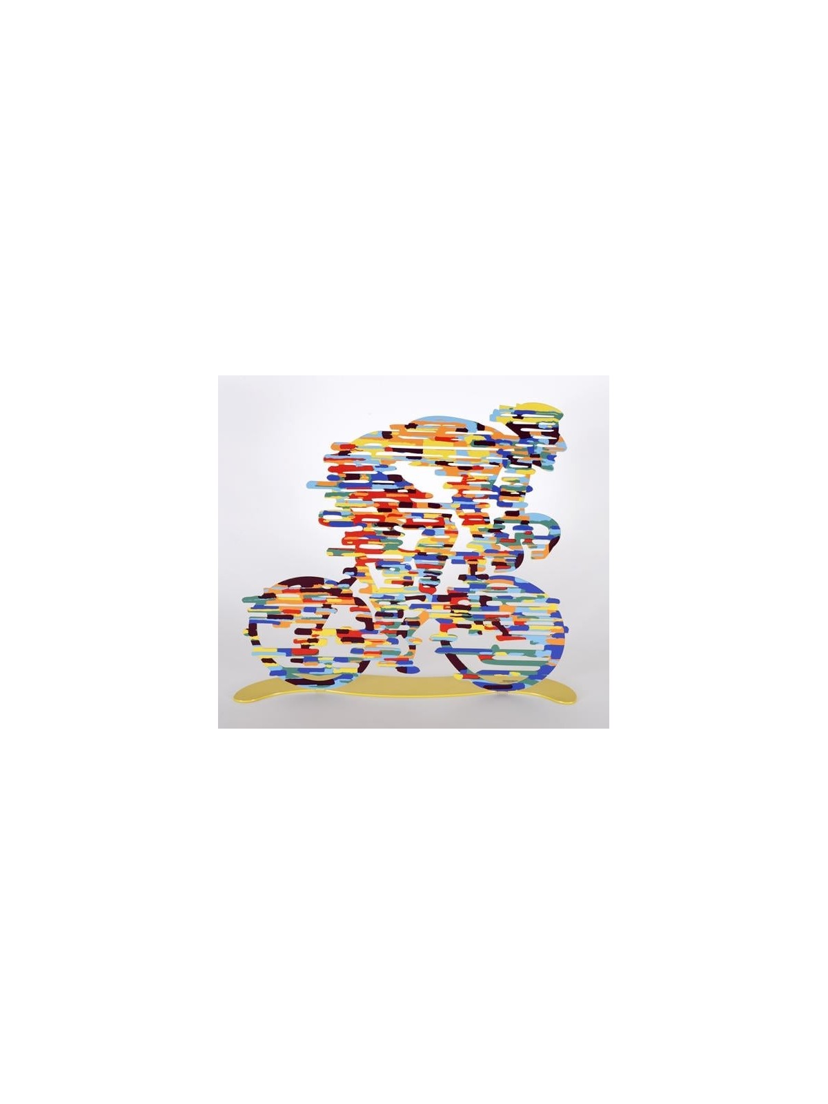 David Gerstein Signed Sculpture - Armstrong Bike