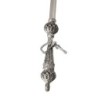 Sterling Silver 'Fiddler' Torah Pointer With Filigree Design, Traditio