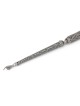 Shoham Yemenite Art Long and Elegant Sterling Silver Filigree Torah Po