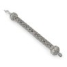 Shoham Yemenite Art Sterling Silver Filigree Swirl Torah Pointer