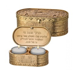 Compact Travel Candlesticks in Box Gold Color... | Travel Candlesticks