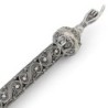 Shoham Yemenite Art Sterling Silver Filigree Swirl Torah Pointer