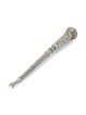 Traditional Yemenite Art Long Sterling Silver Torah Pointer with Filig