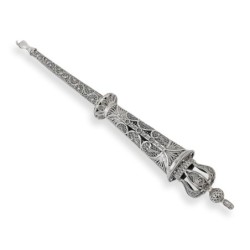 Shoham Yemenite Art Handcrafted Sterling Silver Torah Pointer with Reg