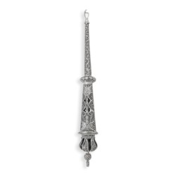 Shoham Yemenite Art Handcrafted Sterling Silver Torah Pointer with Reg