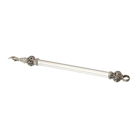Traditional Sterling Silver Torah Pointer With Filigree Design