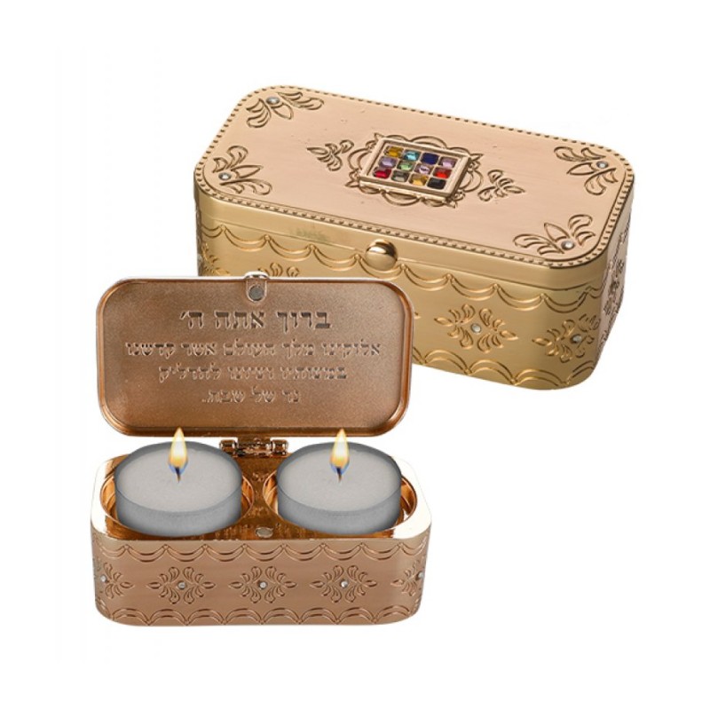 Compact Travel Candlesticks in Box Gold Color... | Travel Candlesticks