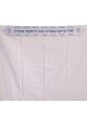 100% Cotton Non-Slip Tallit Prayer Shawl with Navy Blue Stripes