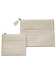 Faux Leather Tallit and Tefillin Bags Set with Priestly Blessing - Col