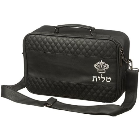Deluxe Faux Leather Tallit (Prayer Shawl) Bag