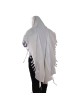 100% Cotton Non-Slip Tallit Prayer Shawl with White Stripes