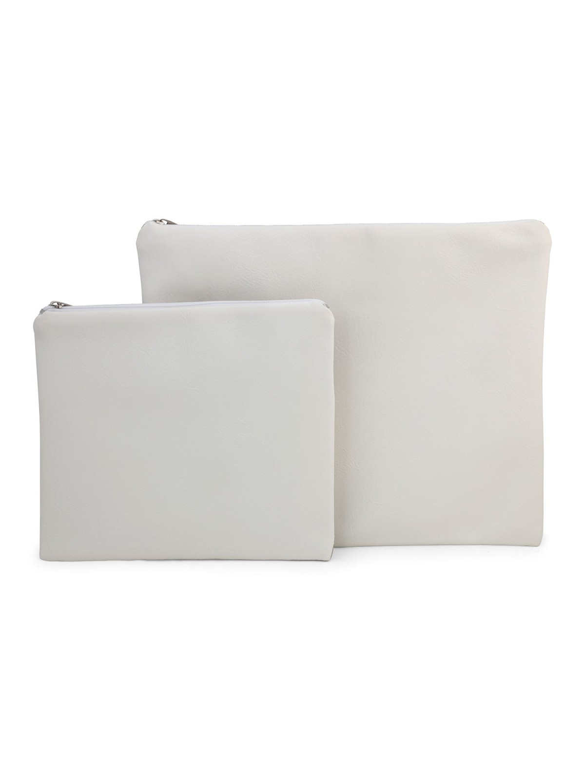 Faux Leather Mix of Gray Tallit & Tefillin Bag Set with Diamond Patter