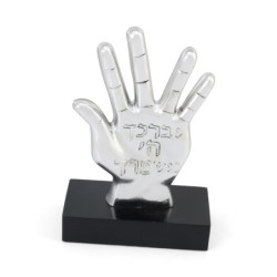 Silver Plated Priestly Blessing Figurine