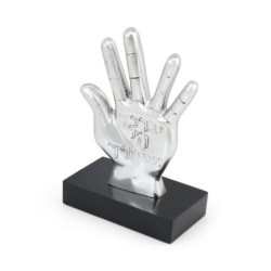 Silver Plated Priestly Blessing Figurine