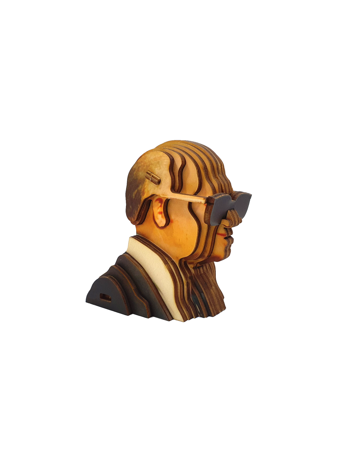 Educational Menachem Begin 3D Wooden Puzzle Kit