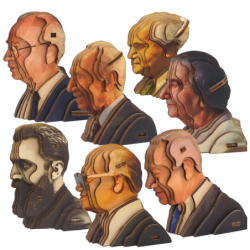 Educational Menachem Begin 3D Wooden Puzzle Kit