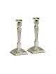 Silver Plated Diamond Design Shabbat Can... | Traditional Candlesticks