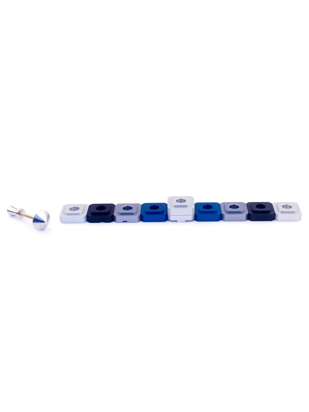 Hanukkah Dreidel Modular Menorah. Agayof Design