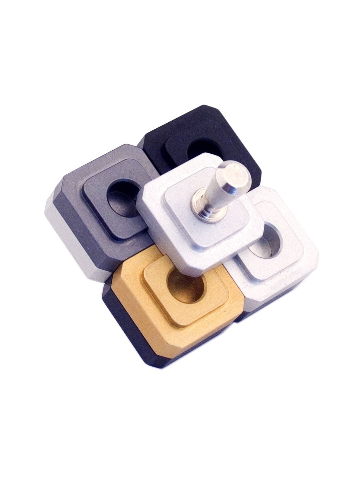 Hanukkah Dreidel Modular Menorah. Agayof Design