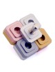 Hanukkah Dreidel Modular Menorah. Agayof Design