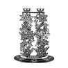 Dorit Judaica Shabbat Candlesticks Tall Flowers ... | Shabbat by Dorit