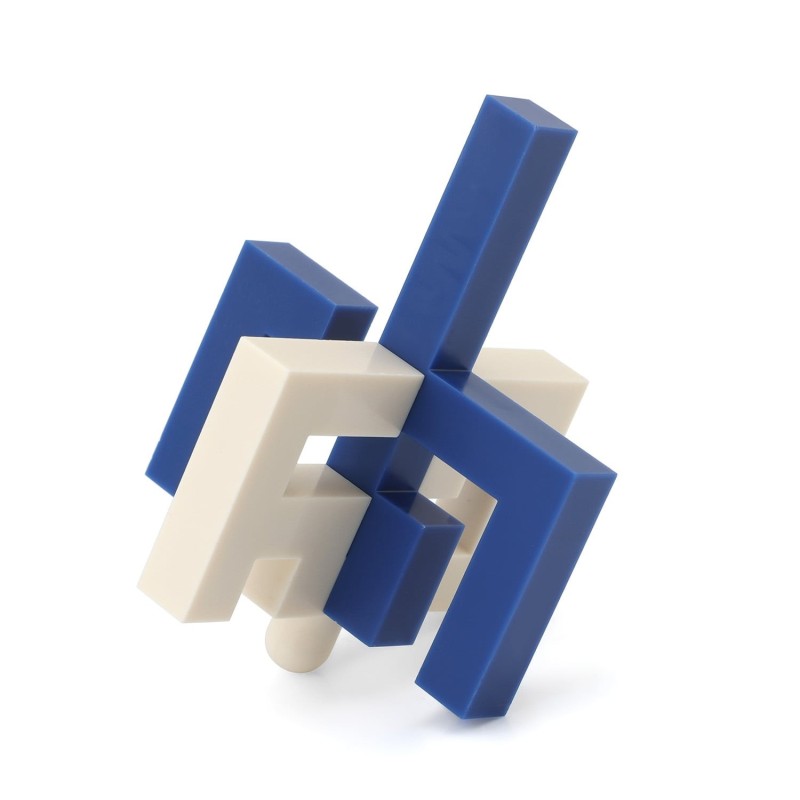 The Israel Museum Abstract 'Nes Gadol Haya Po' Pop-Up Designer Dreidel