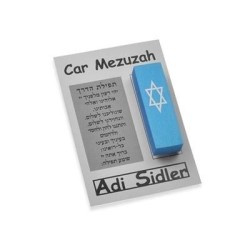 Adi Sidler Star of David Car Mezuzah
