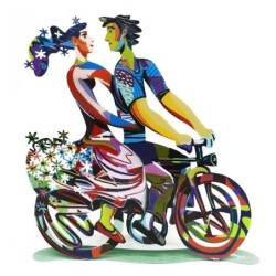 David Gerstein Signed Sculpture - Spring Ride