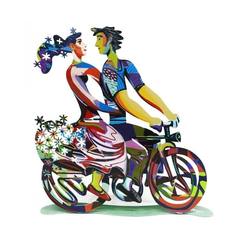 David Gerstein Signed Sculpture - Spring Ride