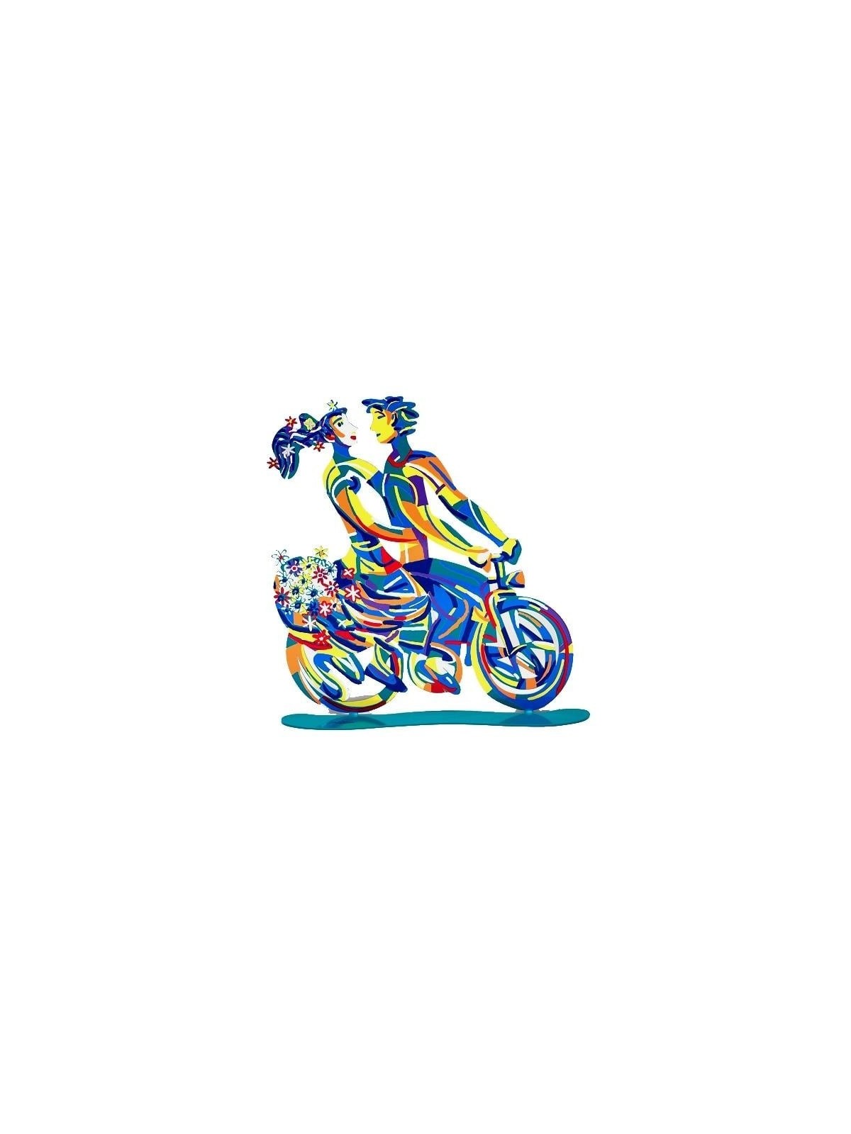 David Gerstein Signed Sculpture - Spring Ride