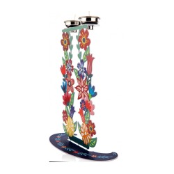 Dorit Judaica Shabbat Candlesticks Tall Colorful... | Shabbat by Dorit