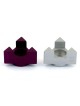 Agayof Design Star of David Travel Shabbat Candle Holders - Color Choi