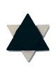 Agayof Design Star of David Travel Shabbat Candle Holders - Color Choi