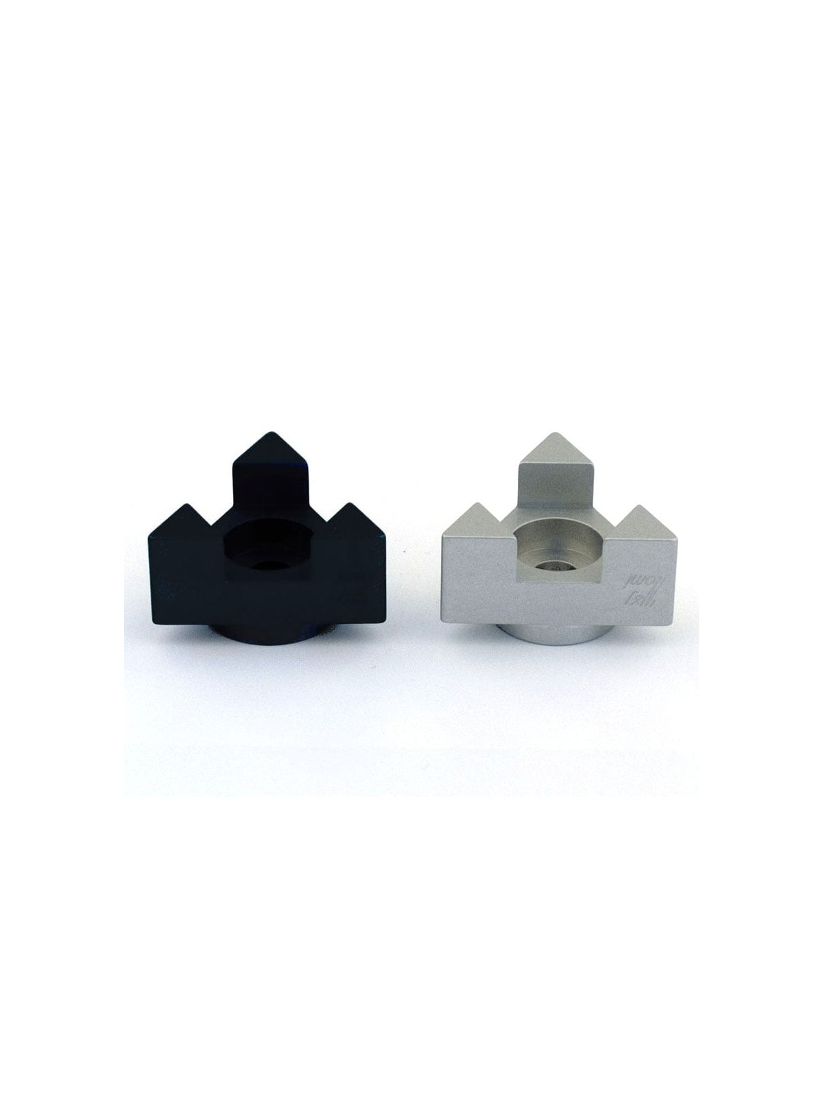 Agayof Design Star of David Travel Shabbat Candle Holders - Color Choi