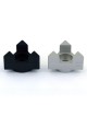 Agayof Design Star of David Travel Shabbat Candle Holders - Color Choi