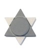 Agayof Design Star of David Travel Shabbat Candle Holders - Color Choi