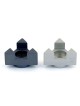 Agayof Design Star of David Travel Shabbat Candle Holders - Color Choi