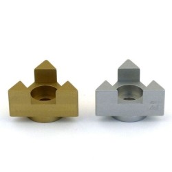 Agayof Design Star of David Travel Shabbat Candle Holders - Color Choi